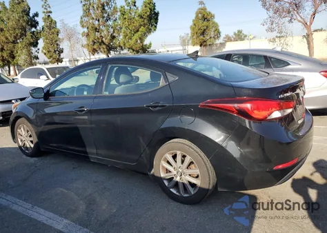 2015 Hyundai Elantra Se z USA, uszkodzony, nr VIN 5NPDH4AE4FH640090